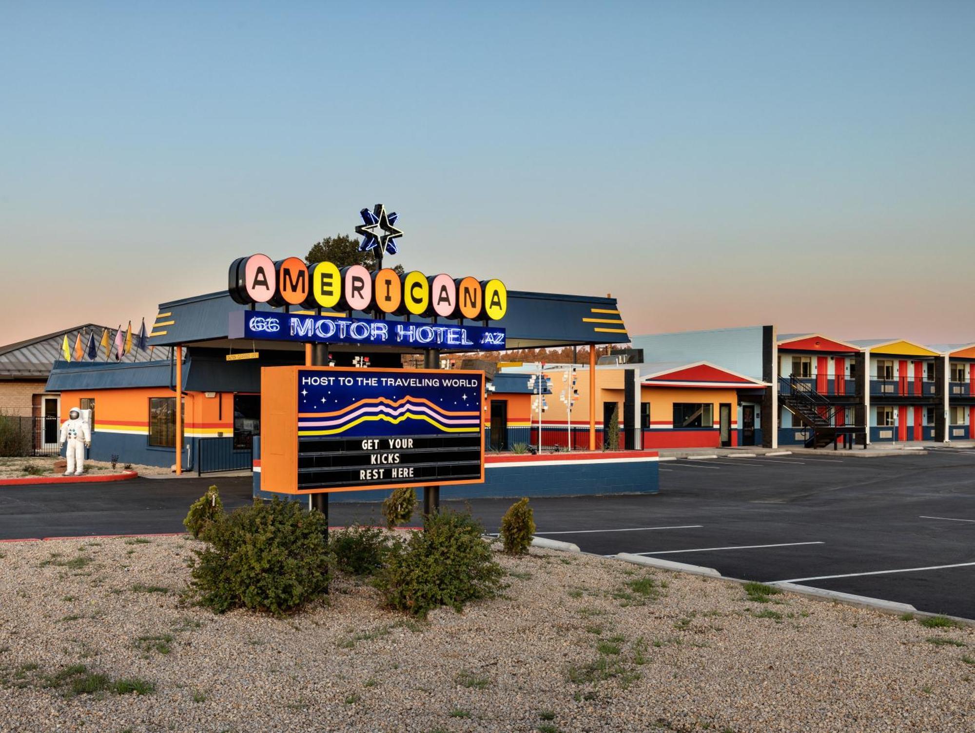 Americana Motor Hotel Flagstaff Exterior photo